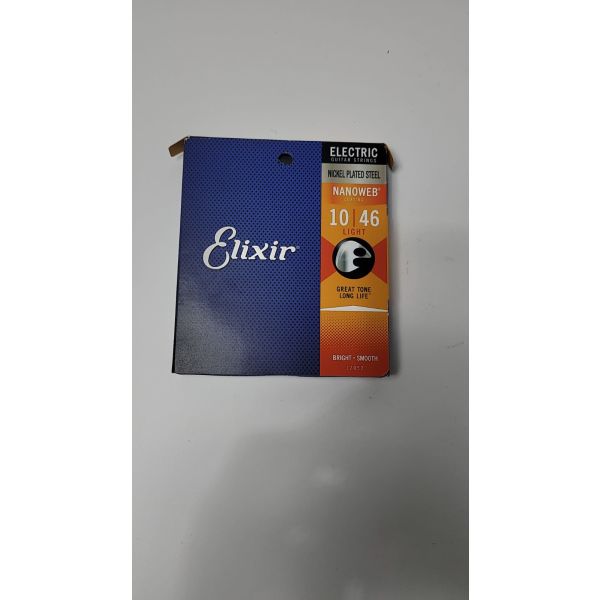 Elixir 12052 Nanoweb Electric Saiten 10-46