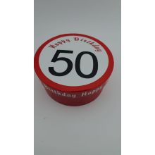 Geschenk-Box "happy Birthday" 50