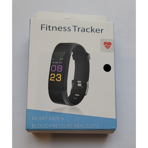 Fitness Tracker in schwarz