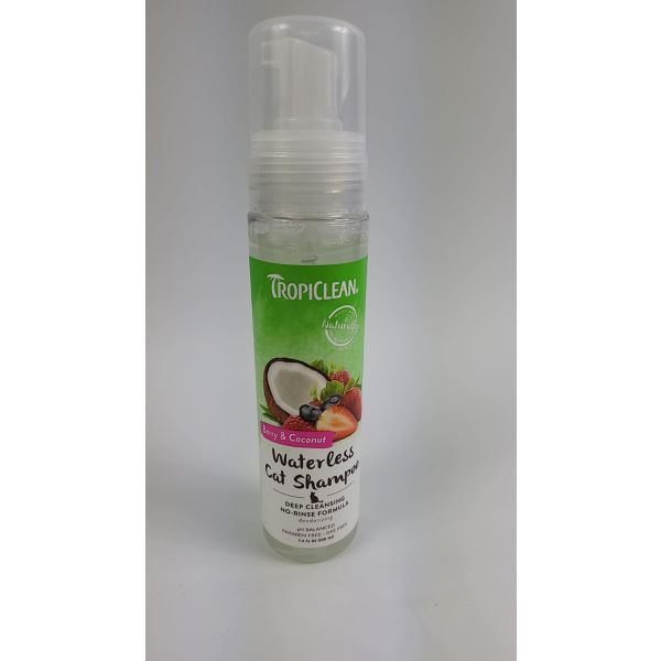 TropiClean - Deep Cleaning Dry Shampoo for Cats 220ml