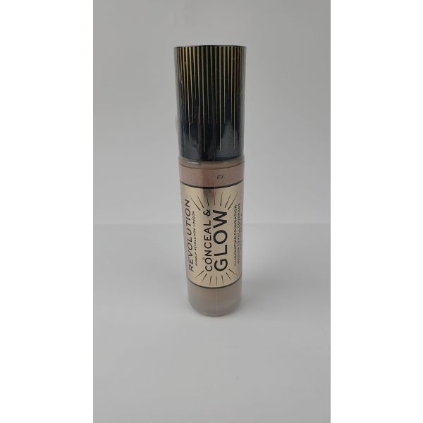 Revolution Conceal & Glow Foundation F7 23ml