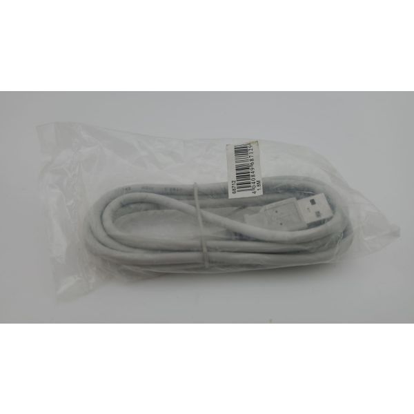USB 2.0 Kabel, A Stecker > B Stecker USB AB 180 LC HiSpeed 2.0 GREY 1.8m
