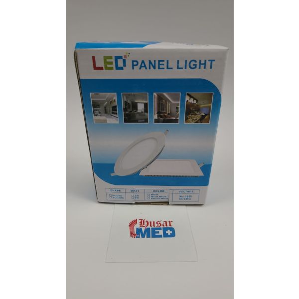 LED Panel Light Einbauleuchte rund 3W Coolwhite
