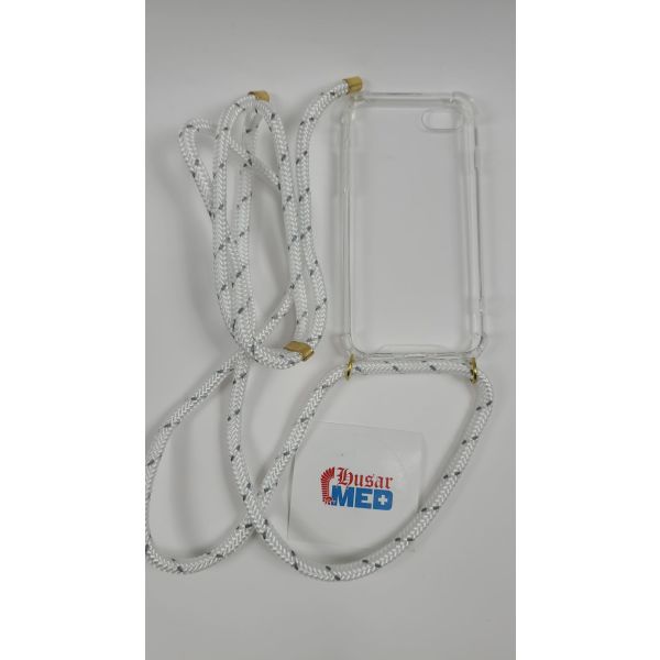 Knok Case mit Koderlhalsband iPhone 7/8 Reflect White