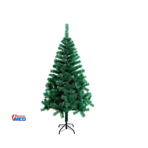 Aufun Kunstweihnachtsbaum mit Metallständer Schnellmontage und Faltung 180 cm Grünes PVC