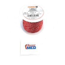 MEISTER Maurerschnur 100 M X Ø 2 0 Mm Rot/weiß