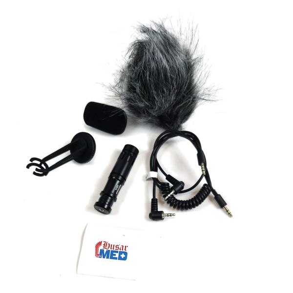 Neewer CM14 Mikrofon Handy-Mikrofon On-Camera-Videomikrofon mit Stoßdämpferhalterung 