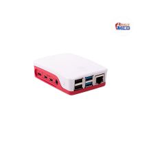 offizielles Raspberry Pi 4 Gehäuse (rot/weiß)