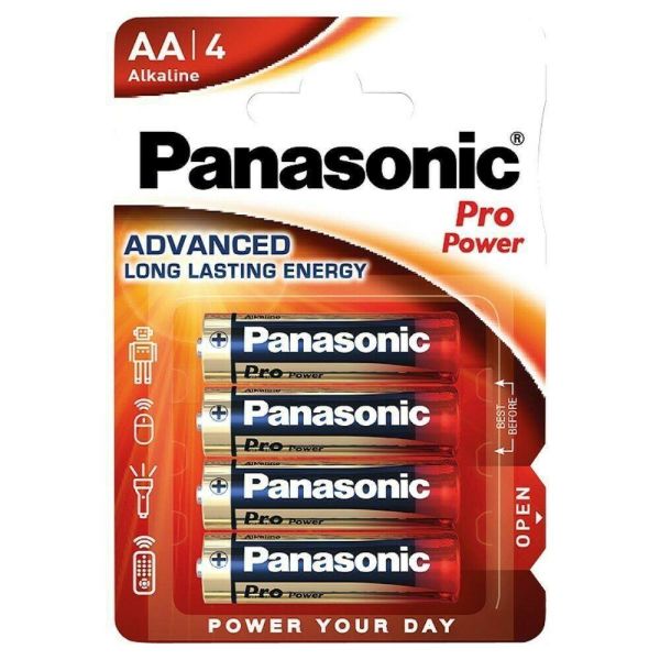 Panasonic - Pro PowerLR6 AA Mignon Batterie - 4er