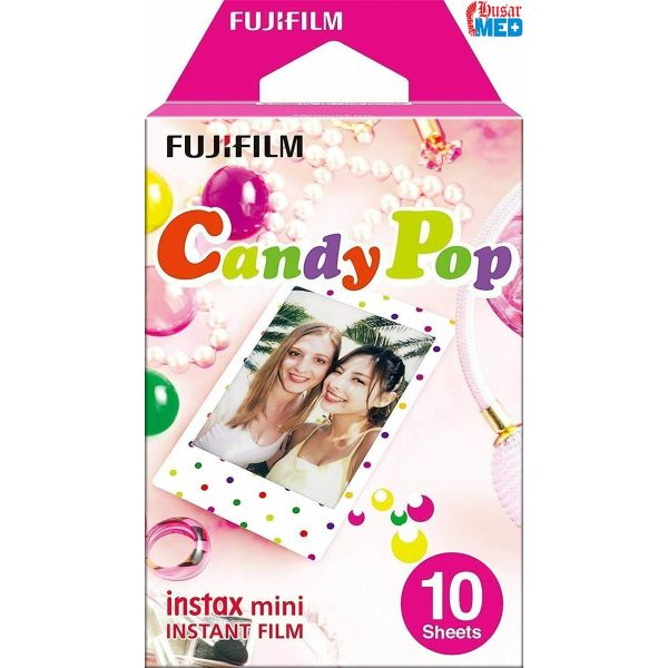 Fujifilm Instax Mini Instant Sofortbild Candy pop 10 Schüsse