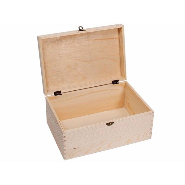 Rainbow GmbH Sammler Box Holz-Schatulle Truhe Schatzkiste Sortierbox Holz-Kiste