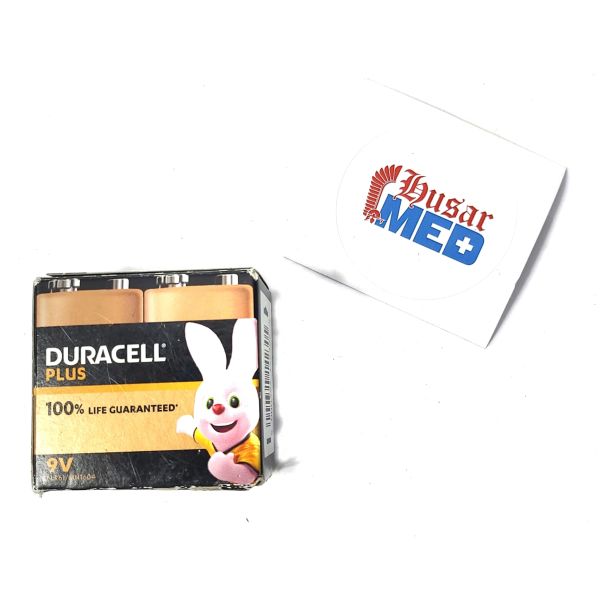 Duracell Plus 9 V Block Alkaline Batterien 6LR61 MN1604 4 Stück