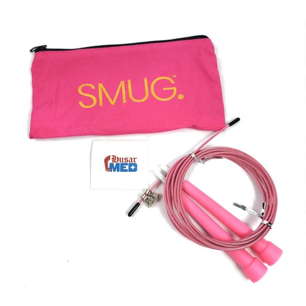 SMUG Springseil- und Taschenset – Pink