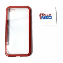 Magnetic Aluminum Case für iPhone 7G/8G Rot