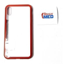 Magnetic Aluminum Case für iPhone X/XS Rot