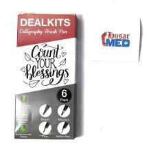 DealKits 6er Set Kalligrafiestifte 4 Größen...