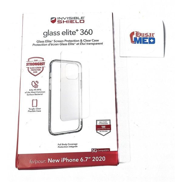 InvisibleShield Glass Elite+ 360 Apple iPhone 12 Pro Max (6.7) Screenprotector und Hülle
