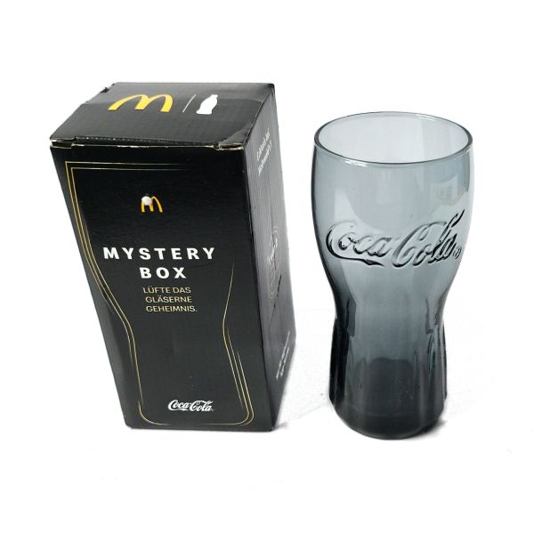 Coca Cola & Mc Donalds - Edition 2020 - Mystery Box - Schwarz - Glas