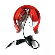 Kopfhörer mit Kabel, Rot