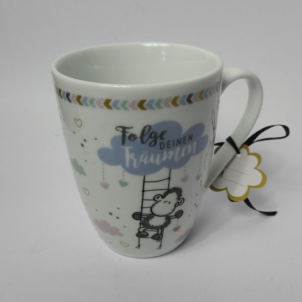 Sheepworld Tasse "Folge deinen Träumen" 2er Set