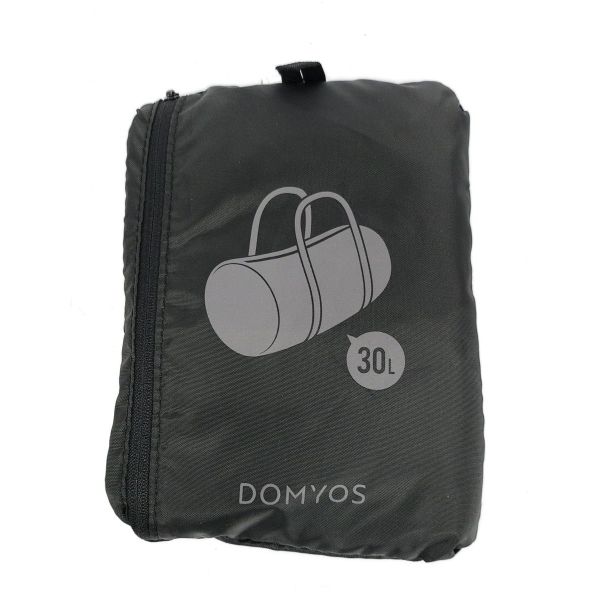 DOMYOS faltbare Sporttasche 30L schwarz