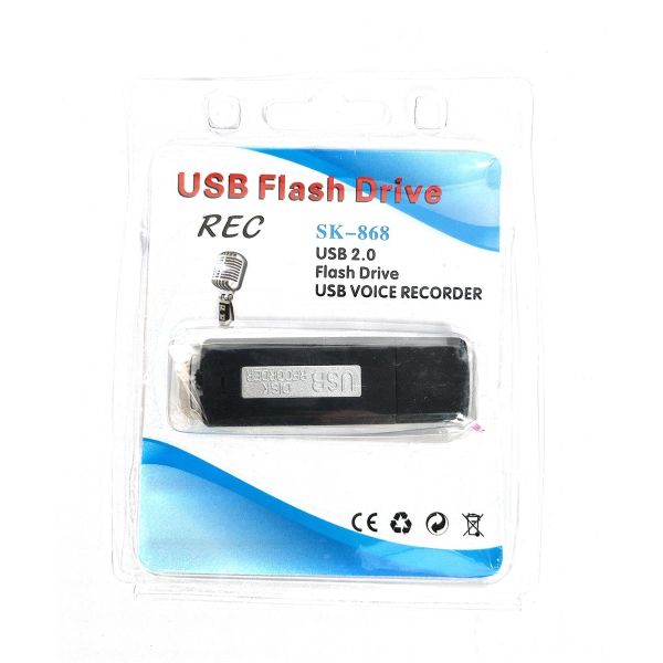 8GB USB-Stick mit Mikrofon