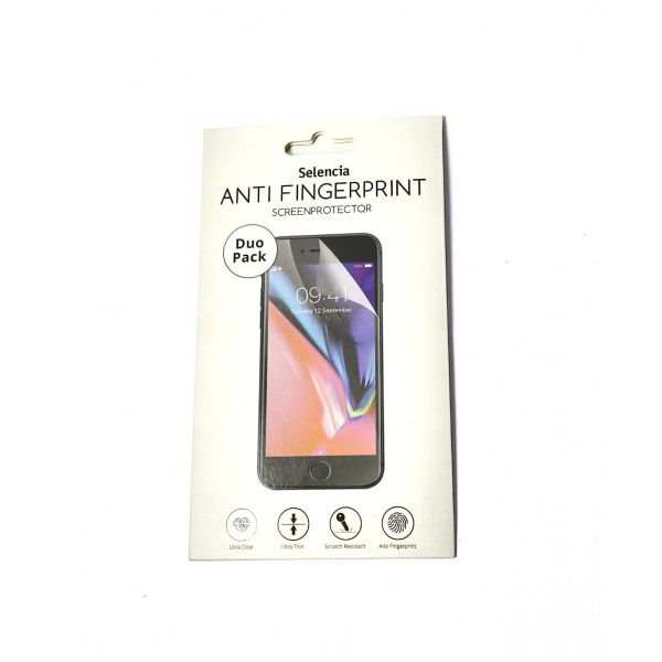 Selencia Duo Pack Anti Fingerprint Screenprotector für das Samsung Galaxy A20e