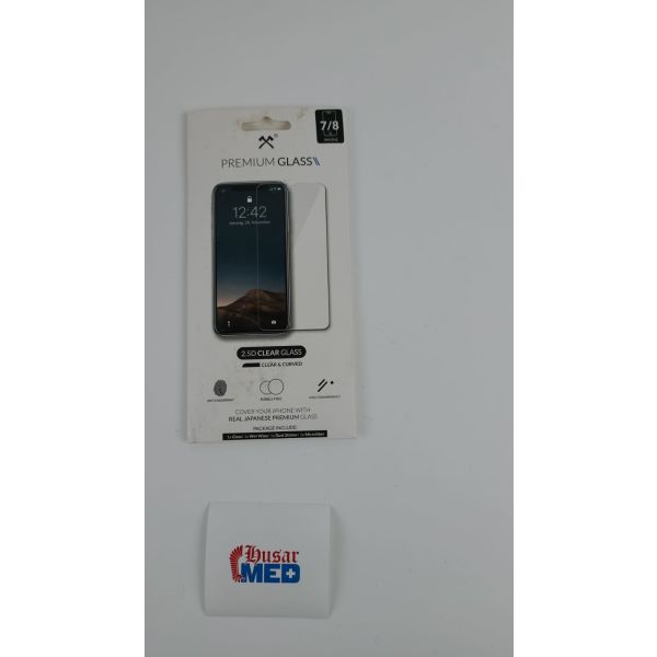 Woodcessories - Japanisches 2.5D glas kompatibel mit iPhone 7 / iPhone 8