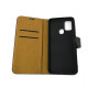 Case Collection Hochwertige Ledertasche für Samsung Galaxy A21s - Schwarz