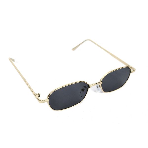 SHEIN modische Sonnenbrille mit metallgestell und getönten gläsern