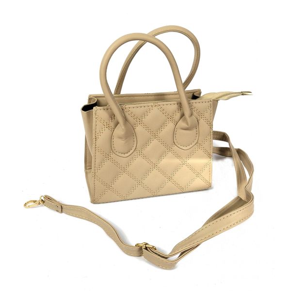 SHEIN Gesteppte quadratische Tasche mit Schnalle Detail