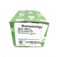 AOS Bremsbeläge BB08081 für Hyundai und Kia