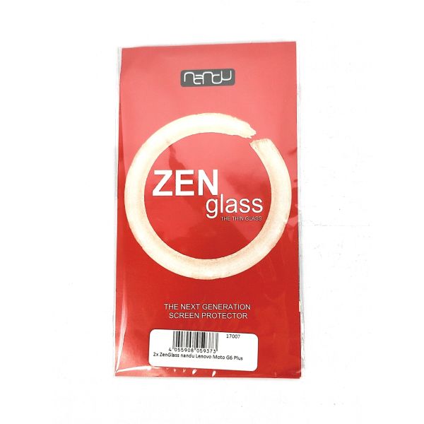 ZenGlass [2 Stück] Displayschutzfolie für Lenovo Moto G6 Plus