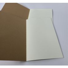 Veesun Kleiner Notizblock mit leeren Seiten aus Kraftpapier