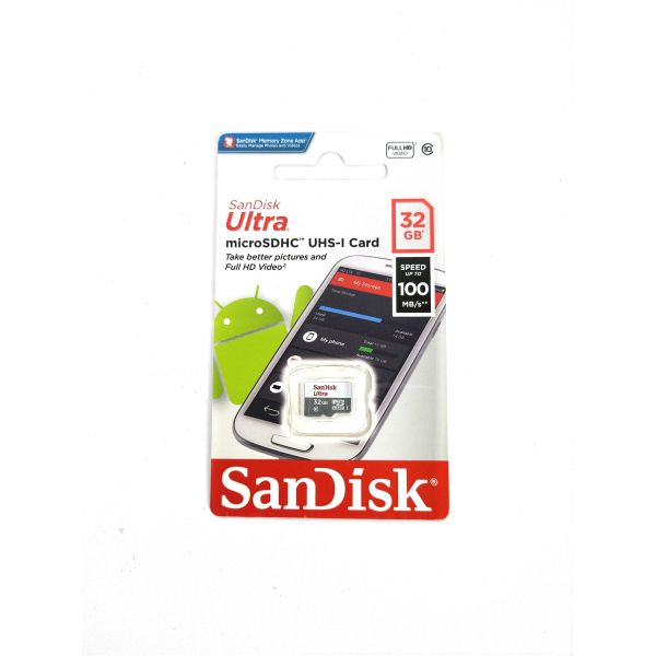 SanDisk Ultra microSD-Card - 100/10MB - 32GB