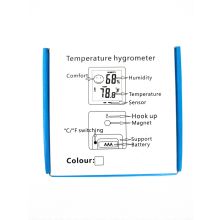 Digitales Thermo-Hygrometer weiß