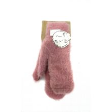 Antonio Soft Teddy Handschuhe Fäustlinge One Size rosa