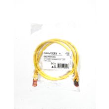 deleyCON 1m CAT6 Patchkabel S/FTP PIMF Schirmung