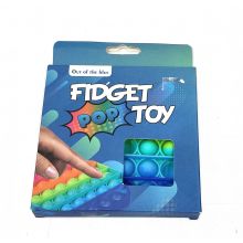 Fidget Pop Spielzeug Regenbogen Anti Stress Bubble Pop