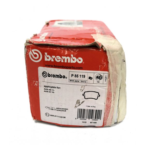 BREMBO P 85 119 Bremsbelagsatz