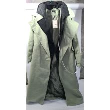 Missguided Trenchcoat aus Stein, Gr. 32