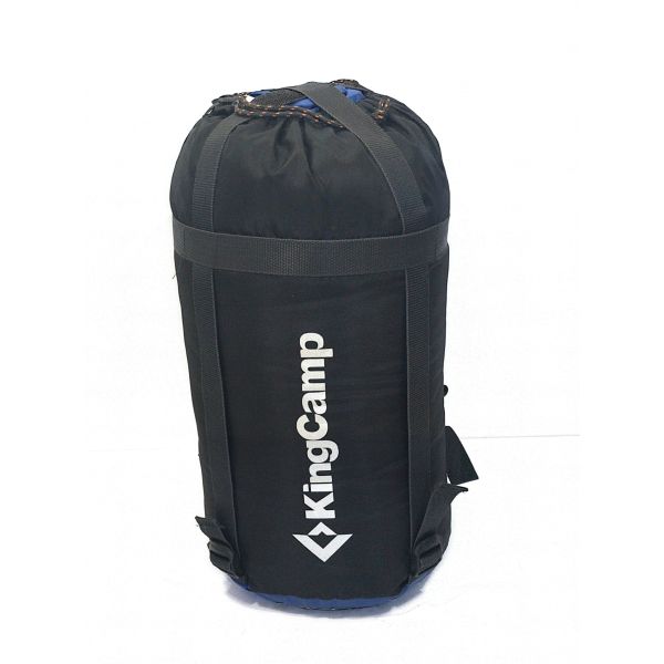 KingCamp Oasis 250 - Schlafsack R Zip Blau (80 x 190 cm)