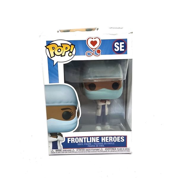 Funko 54156 POP Heroes: Front Line Worker-Female #2 Sammelbares Spielzeug