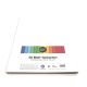 perfect ideaz 50 Blatt DIN-A3 farbiges Karton-Bastelpapier, 10 Farben,  Stärke 210 g/m²