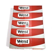 West Red Zigarettenhülsen (5 x 200 Stück)