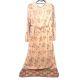 VILA Maxi Kleid mit V-Ausschnitt - Rosa - Gr. 40