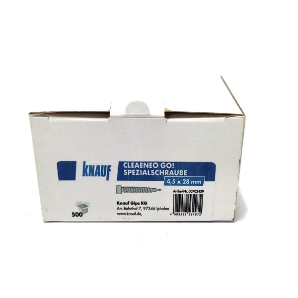 Knauf Cleaneo GO! Spezialschraube 4,5 x 28 mm (500 Stk.)