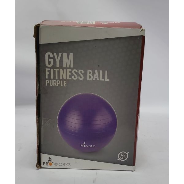 Proworks Gymnastikball Lila, 65 cm