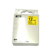 Kompatibel Label Drucker LC-4YBW, Schwarz/ Gelb, 12mm x 8m