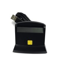 CSL - USB Chipkartenleser SmartCard Reader - Plug and Play - Power Status-LED - USB Bus-Powered - HBCI Fähig - Windows 10 11 kompatibel